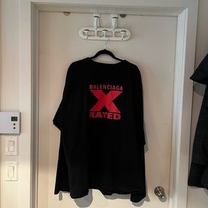 Balenciaga X Rated long sleeve